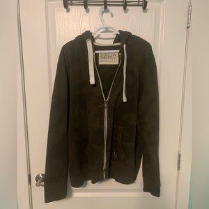 Distillery Apparel zip hoodie - Camo. size XXL